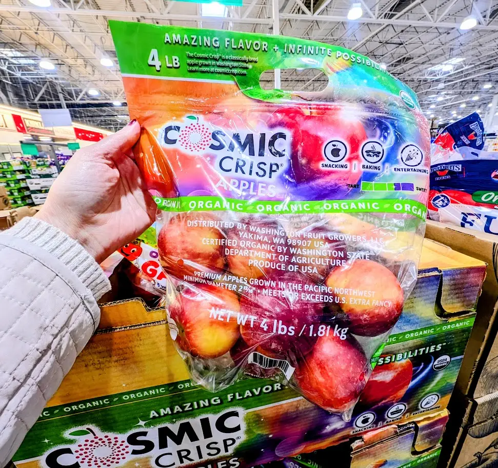 Cosmic Crisp apples bag  at Costco