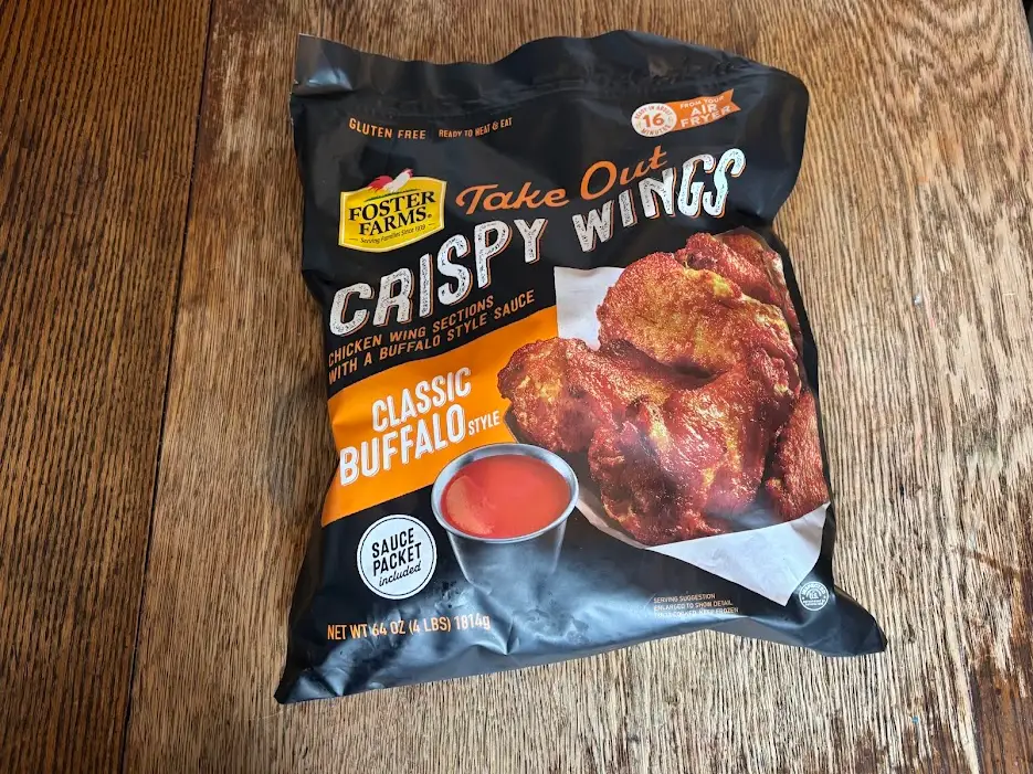 Crispy wings package