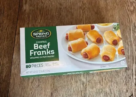 Spring Valley cocktail beef franks