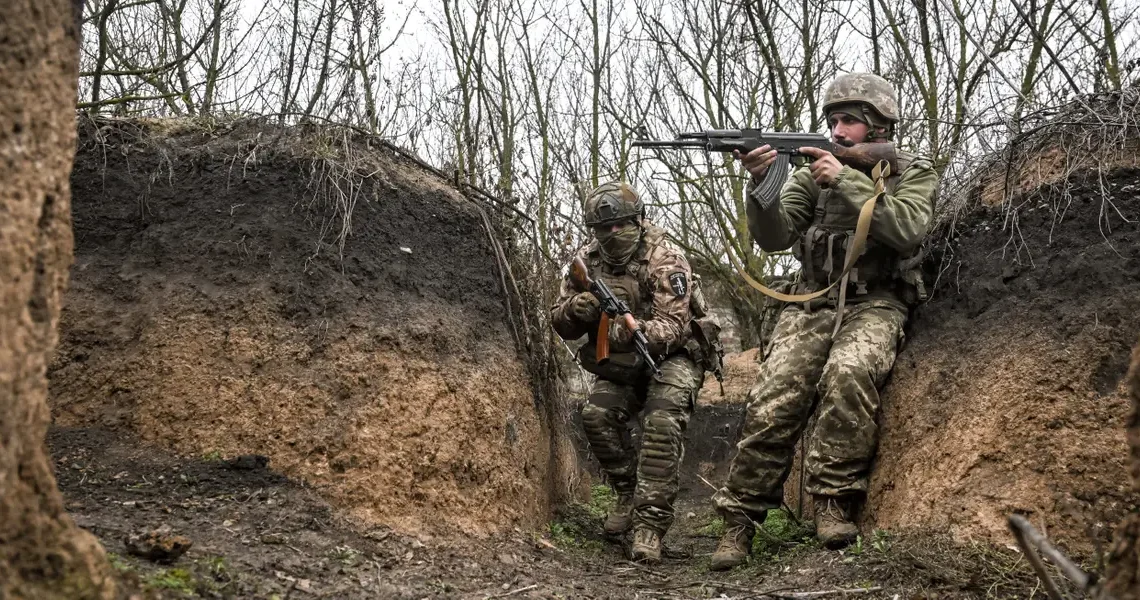 Infantry will still be fighting in muddy holes even as drones change war, British officer says