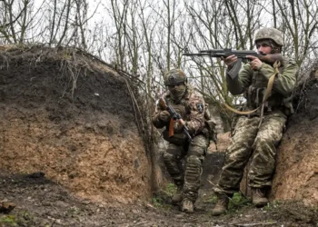 Infantry will still be fighting in muddy holes even as drones change war, British officer says