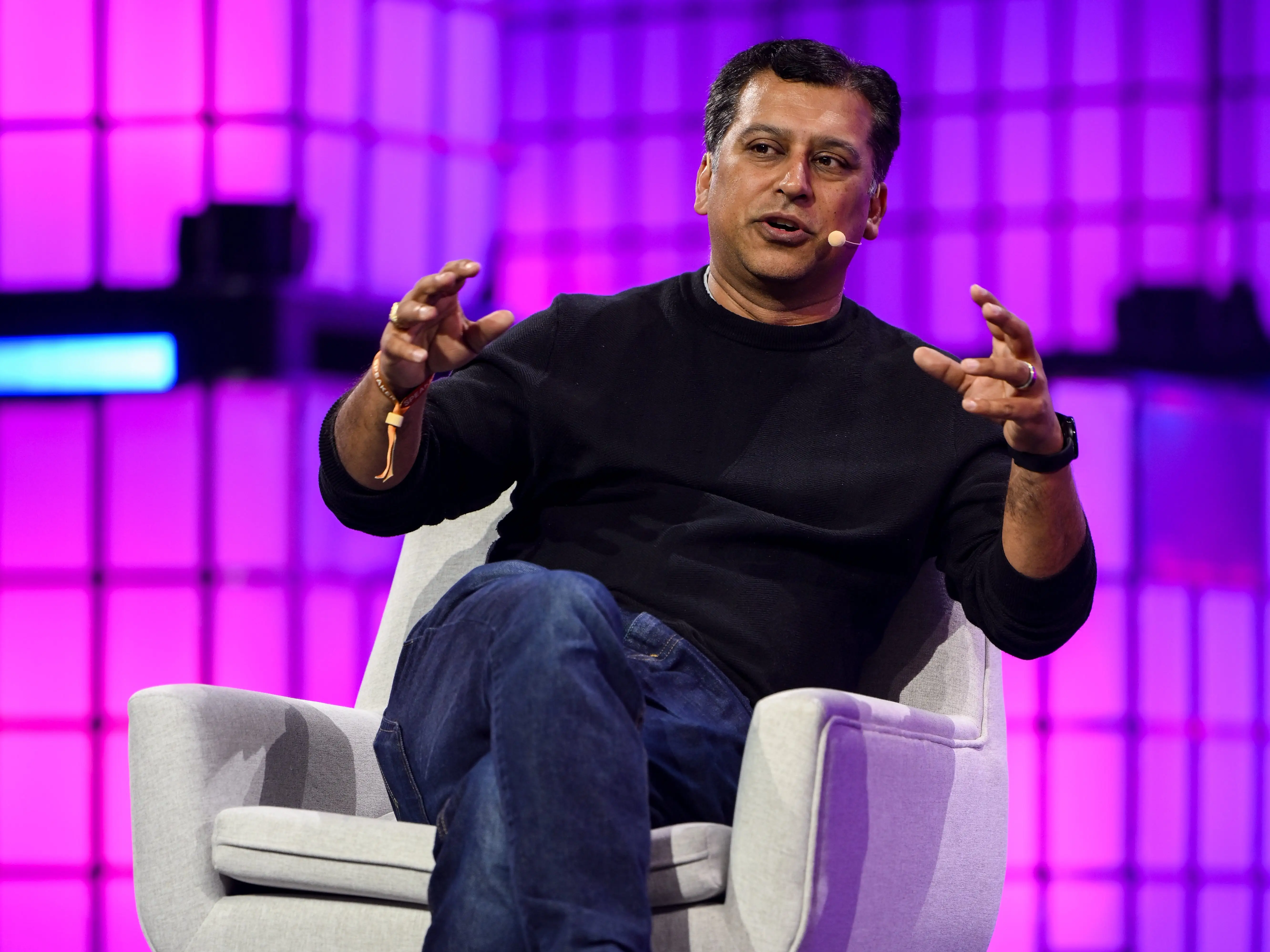 Shishir Mehrotra sitting