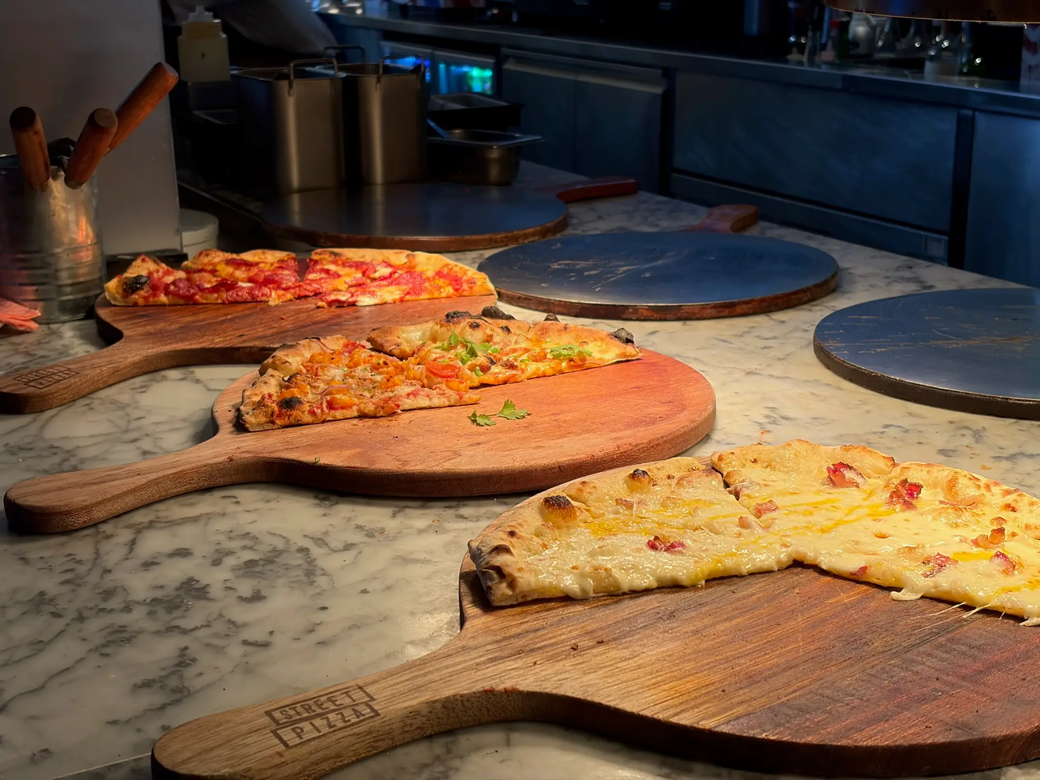 Pizza at Gordon Ramsay's 