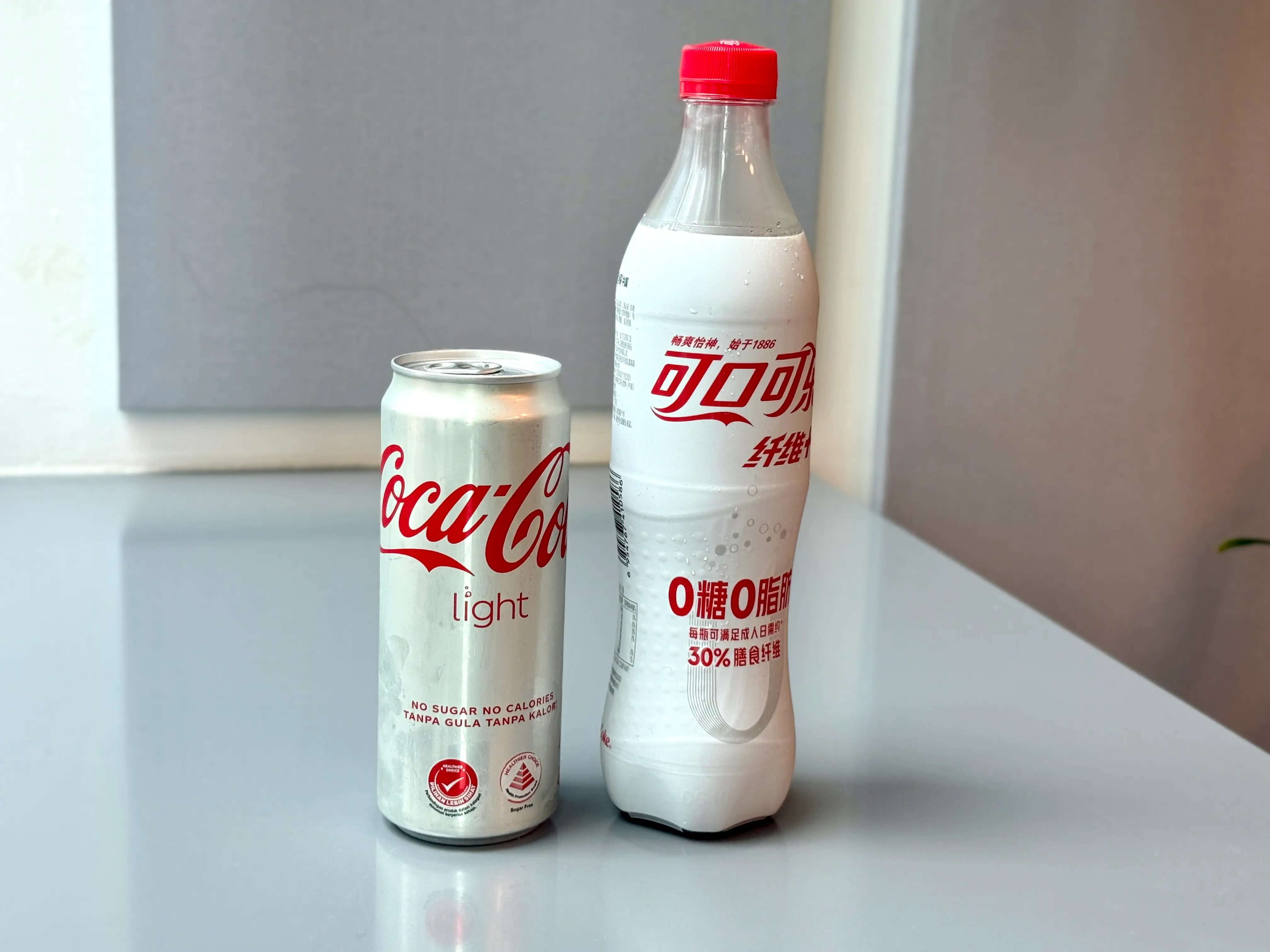 Diet Coke and Diet Coke Fiber+