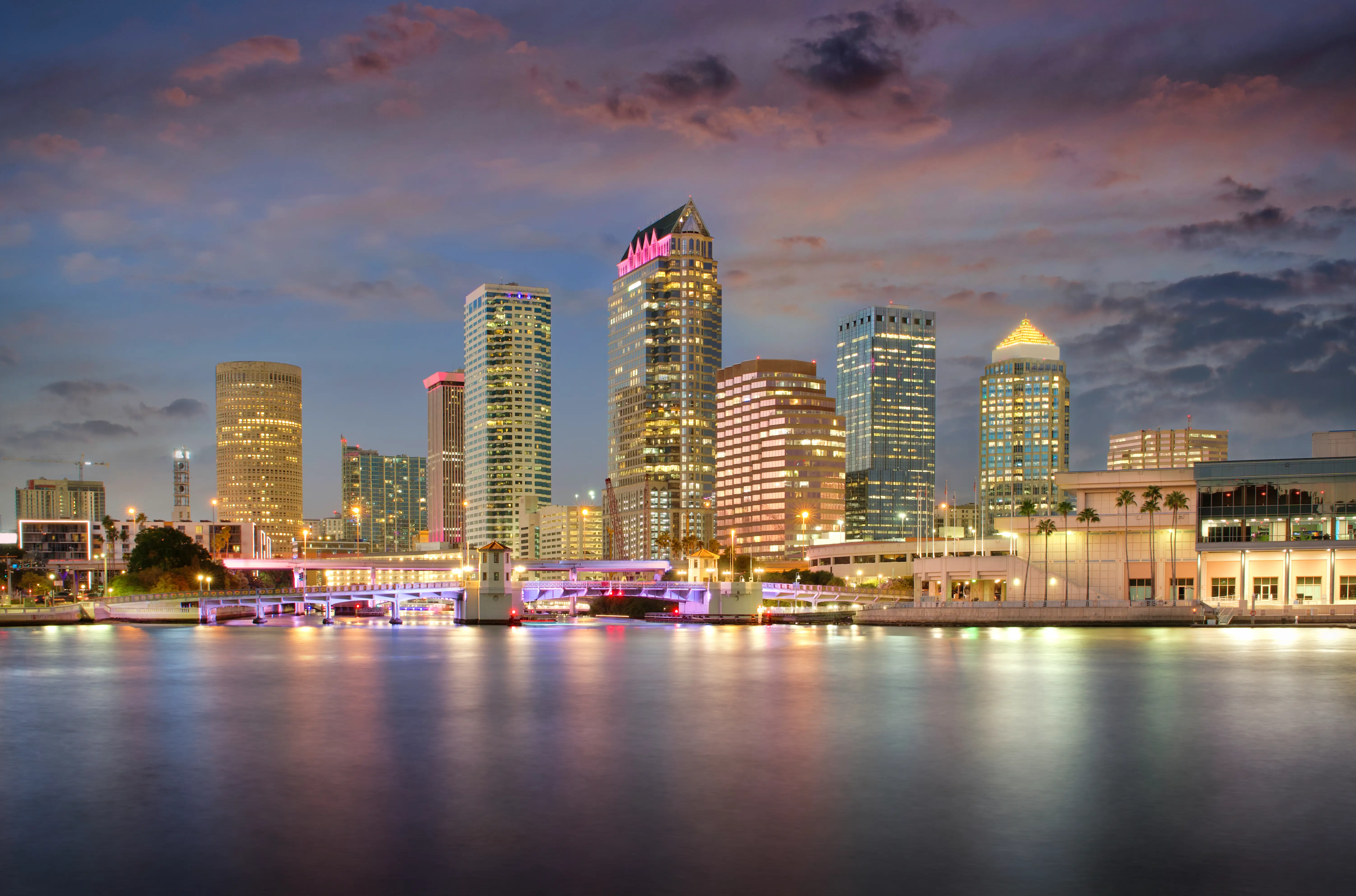 Tampa's skyline.