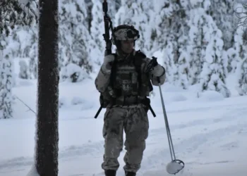 NATO soldiers say they can’t let their guns get too warm if they want them to work on frozen battlefields