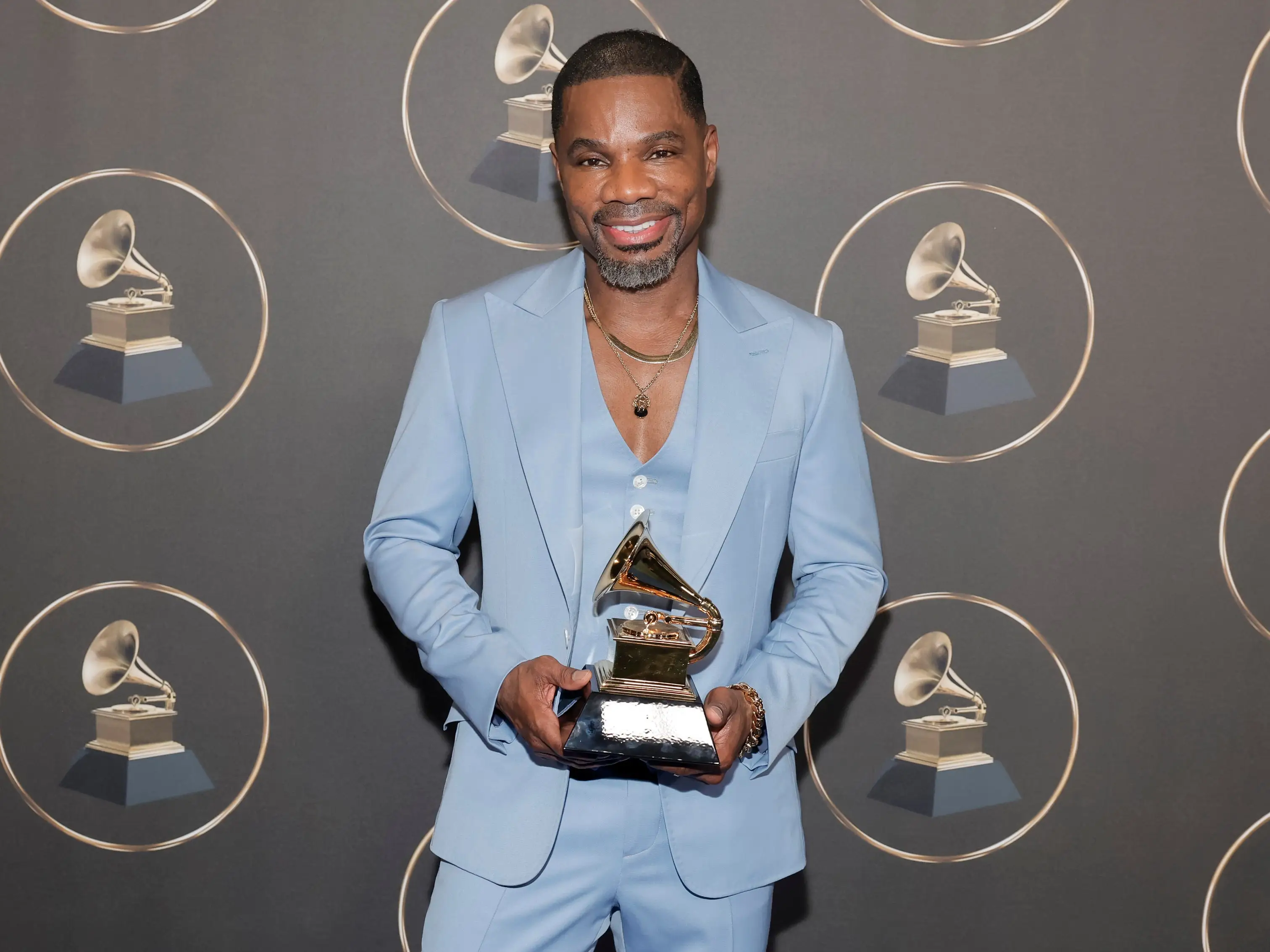 Kirk Franklin at the Grammys.