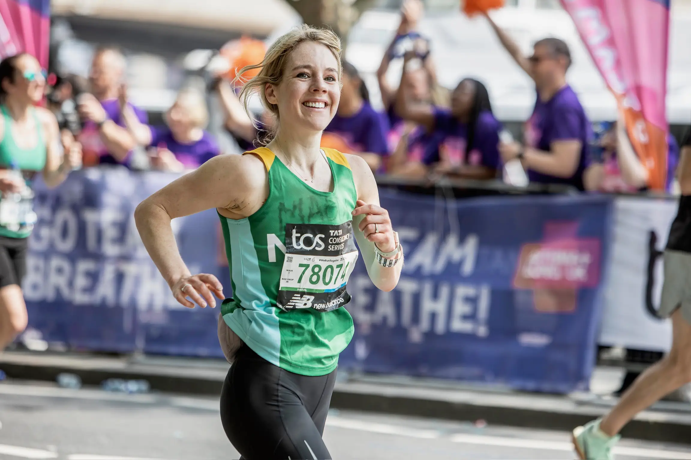 Maddi Thimont running race