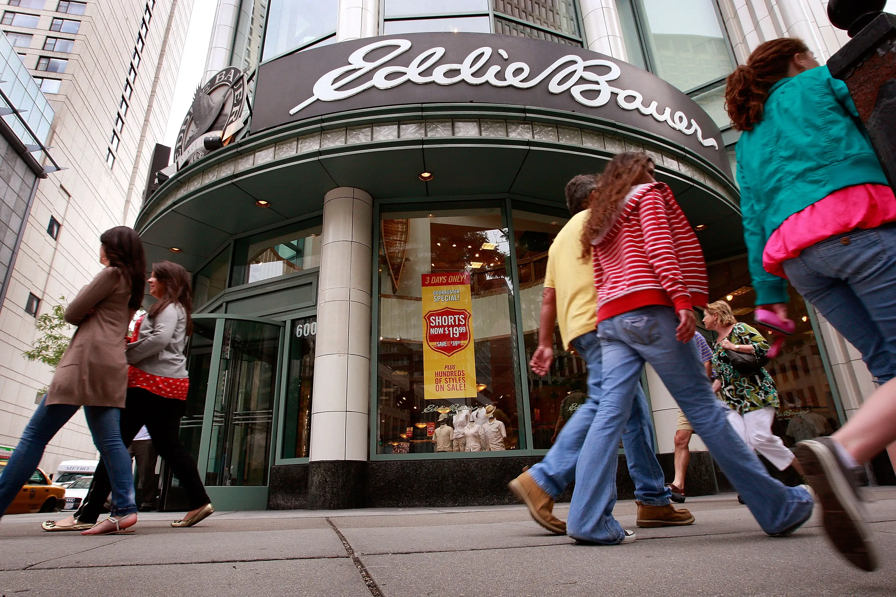 An Eddie Bauer store.