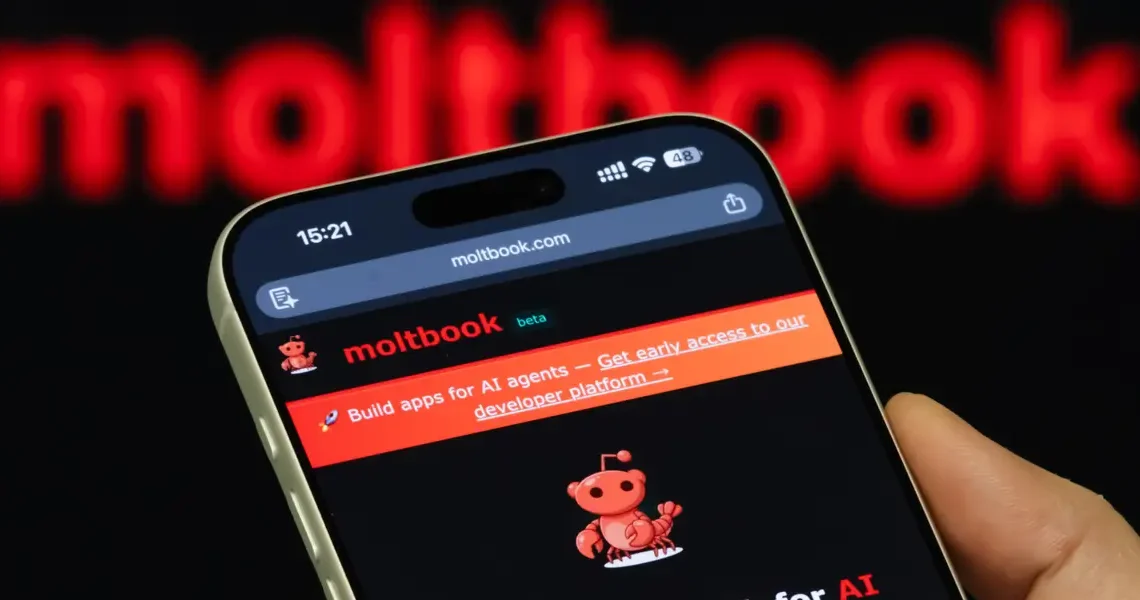 The Moltbook creator sees a future where every human has a bot that creates content on their own platforms