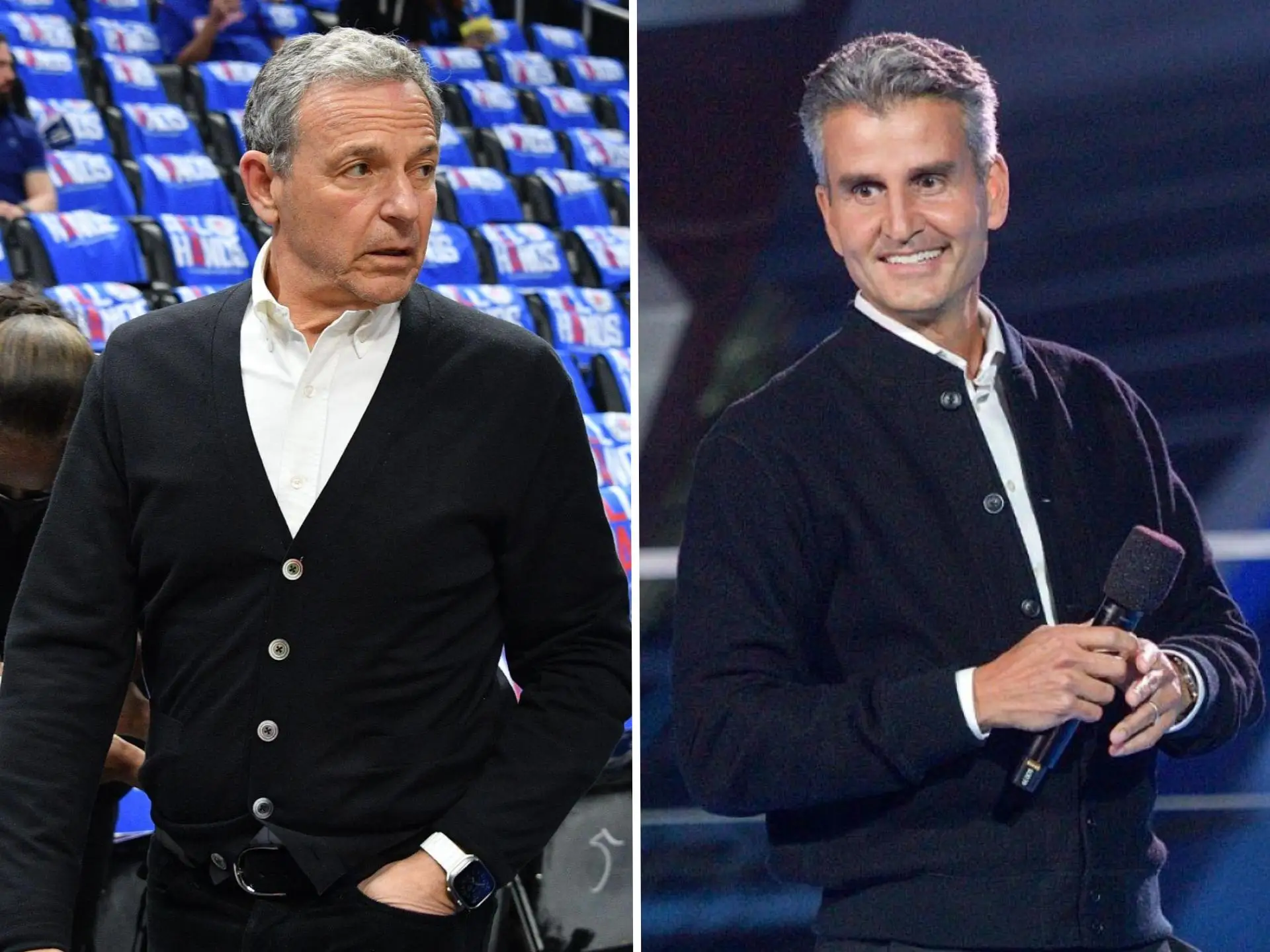 Bob Iger and Josh D'Amaro