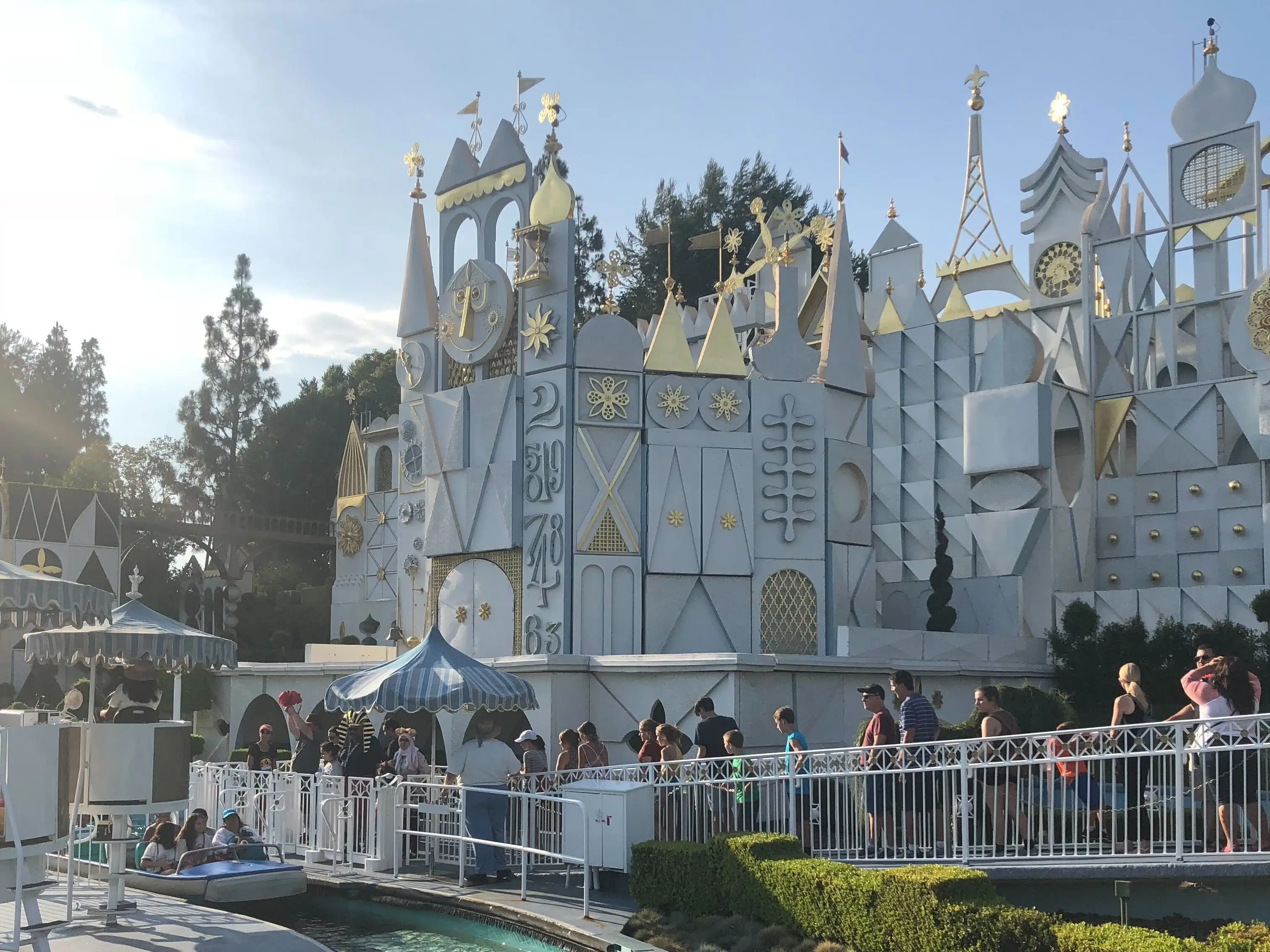 It's A Small World Ride at Disneyland.