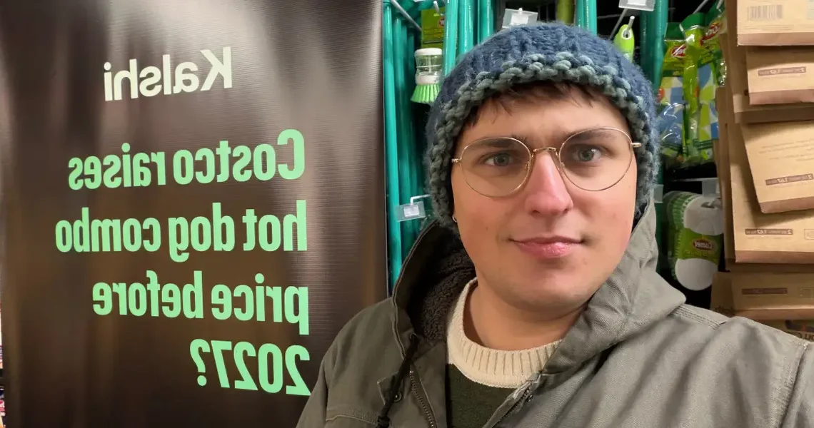 I waited nearly 2 hours in the freezing cold for Kalshi’s free groceries. Almost nobody cared about prediction markets.