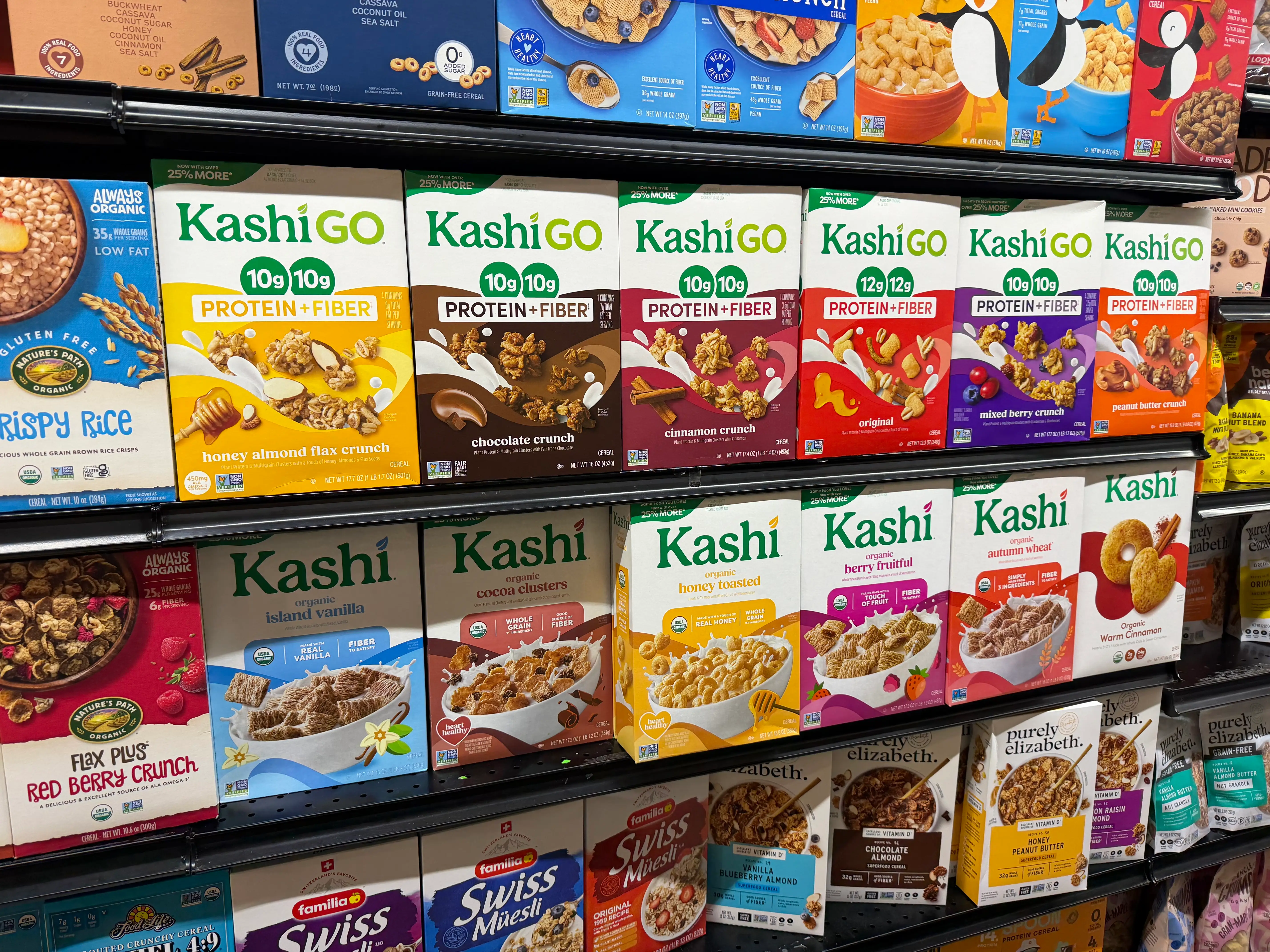 Kashi is pictured at the Kalshi grocery store.