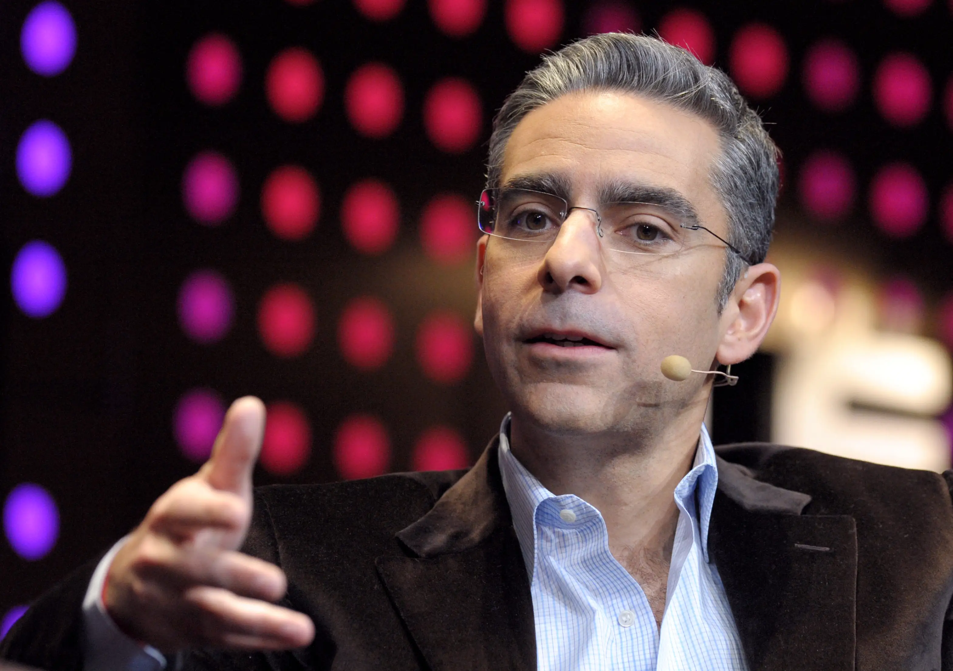 David Marcus, Swiss President of online payment company Paypal speaks during a session at LeWeb Paris 2012 in Saint-Denis, near Paris on December 5, 2012.