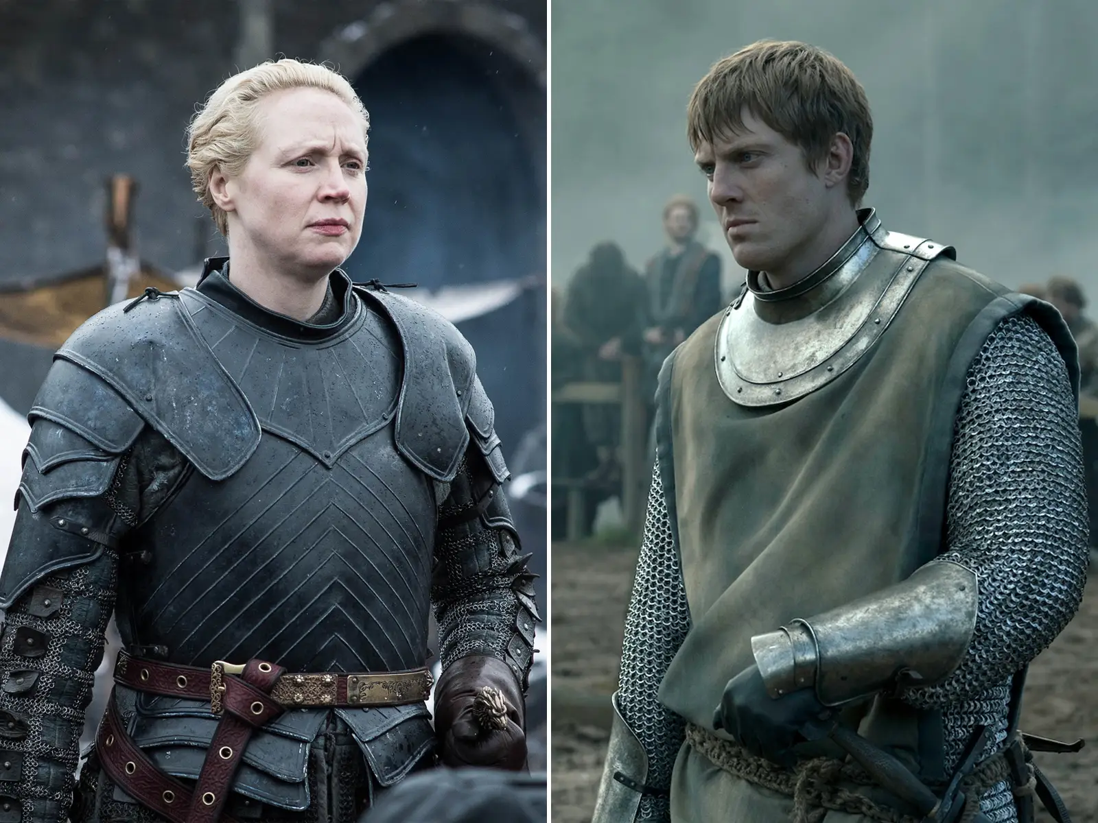 Gwendoline Christie as Brienne in 