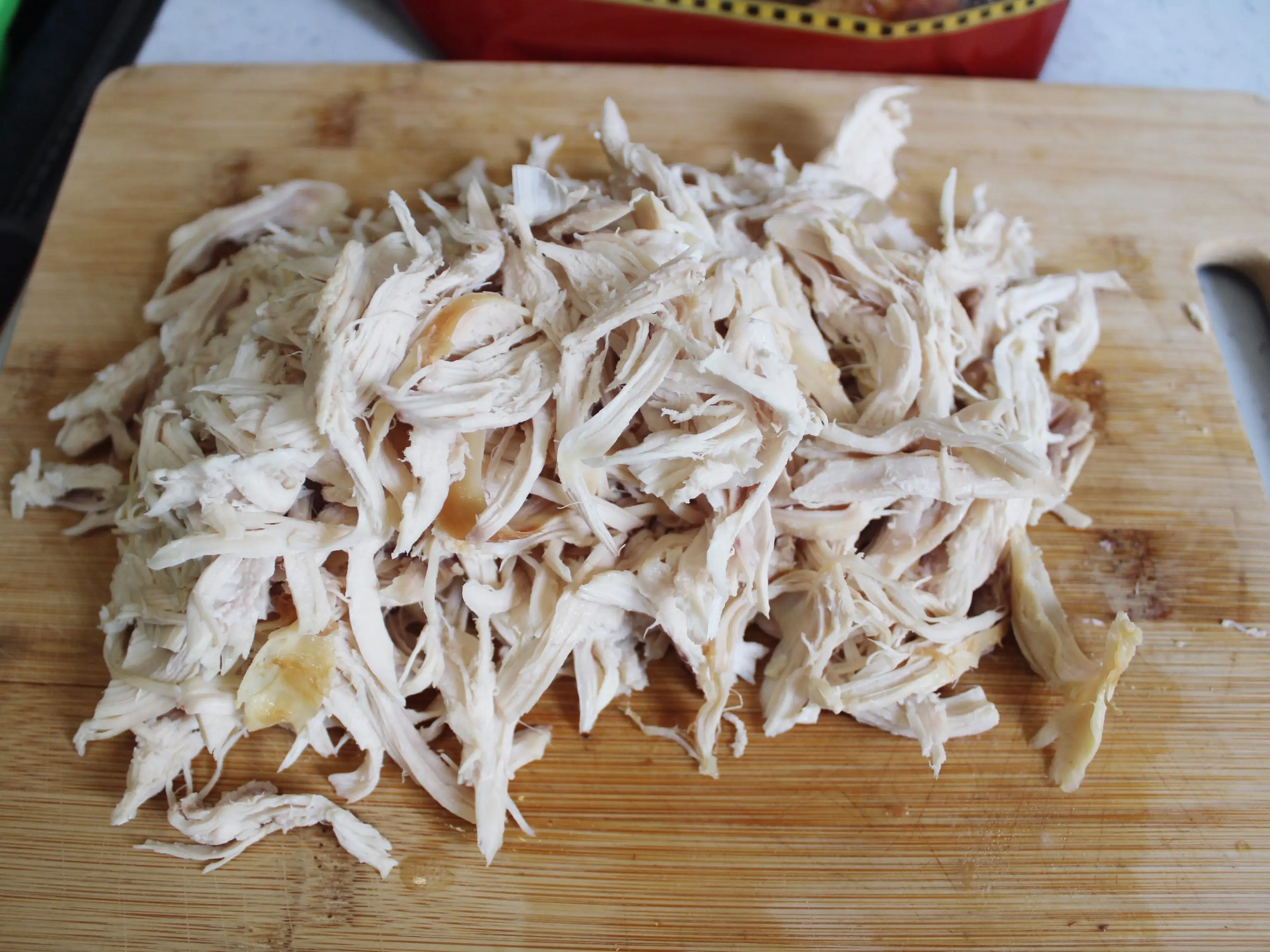 shredded rotisserie chicken