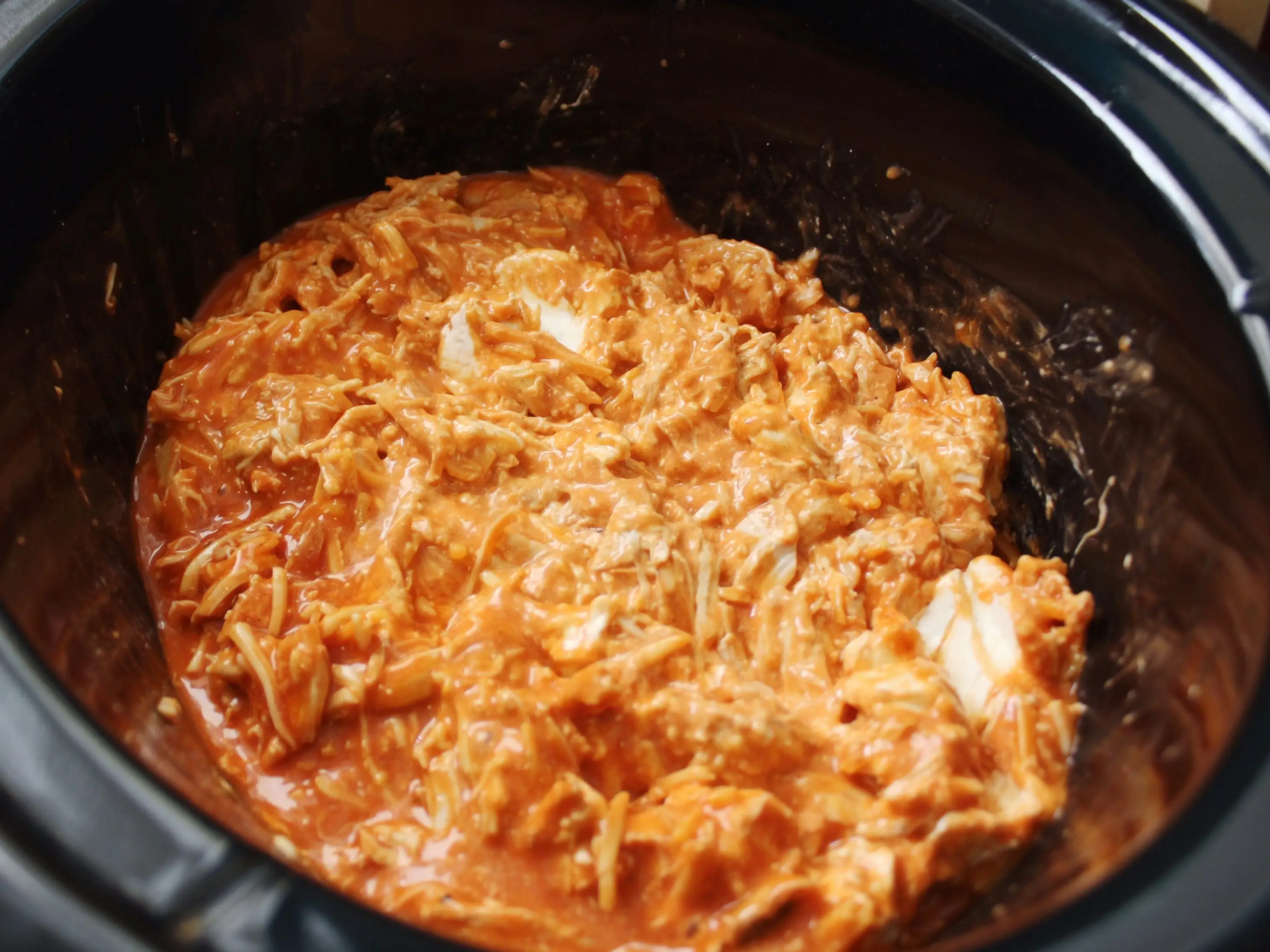 slow cooker buffalo chicken dip