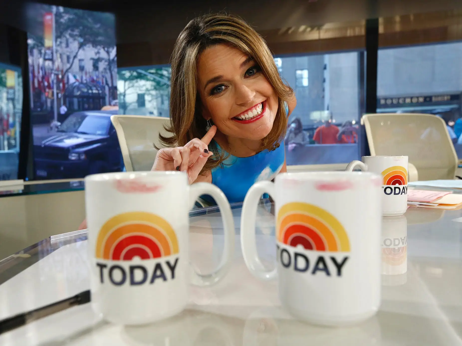 NBC News' Savannah Guthrie appears on NBC News' 