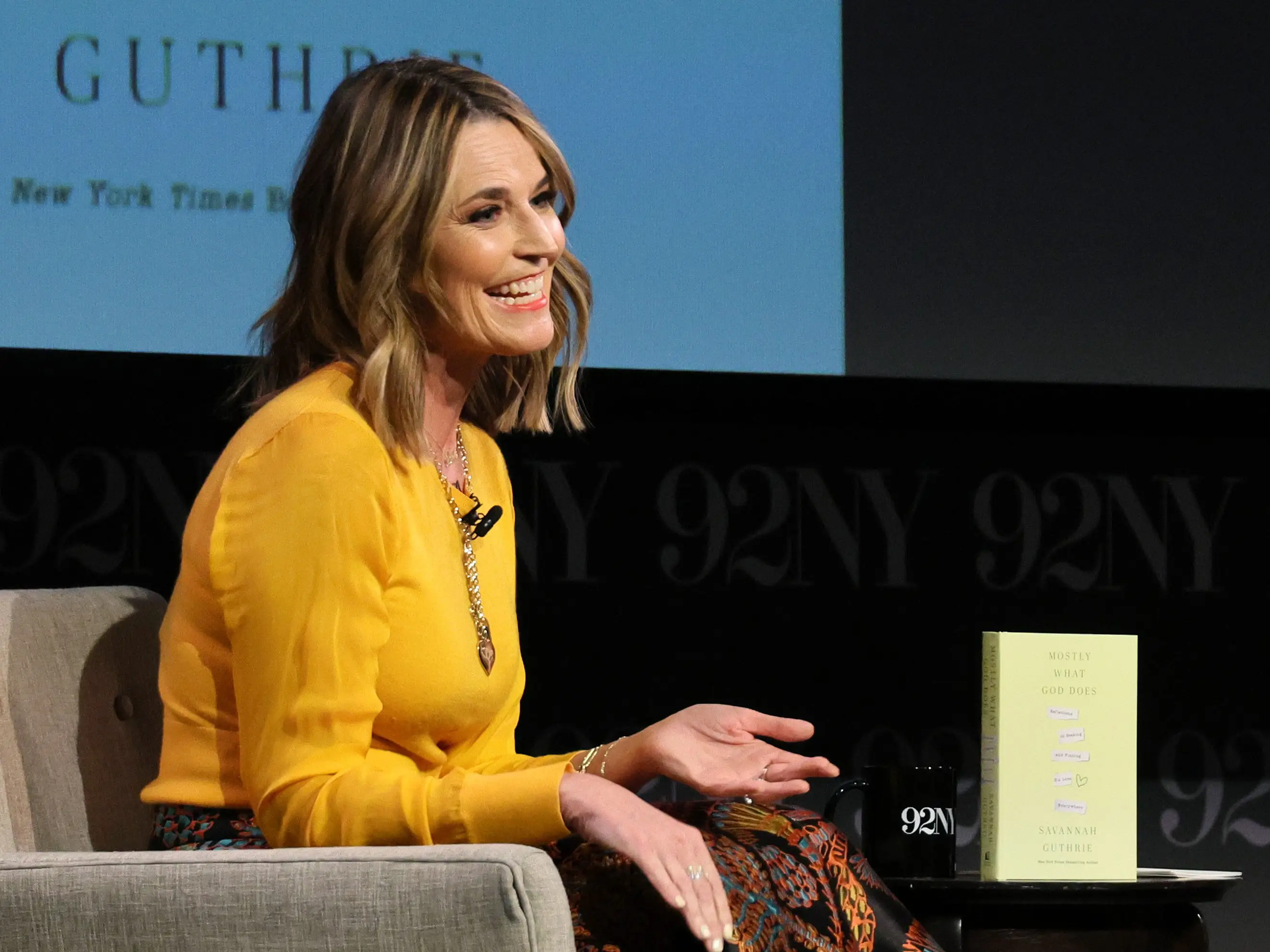 Savannah Guthrie promoting her book