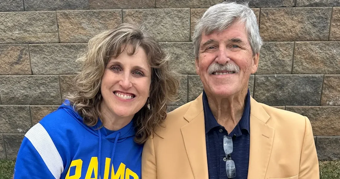 My dad played for the NFL for 12 years and is a Hall of Famer. To me, he’s just Dad.