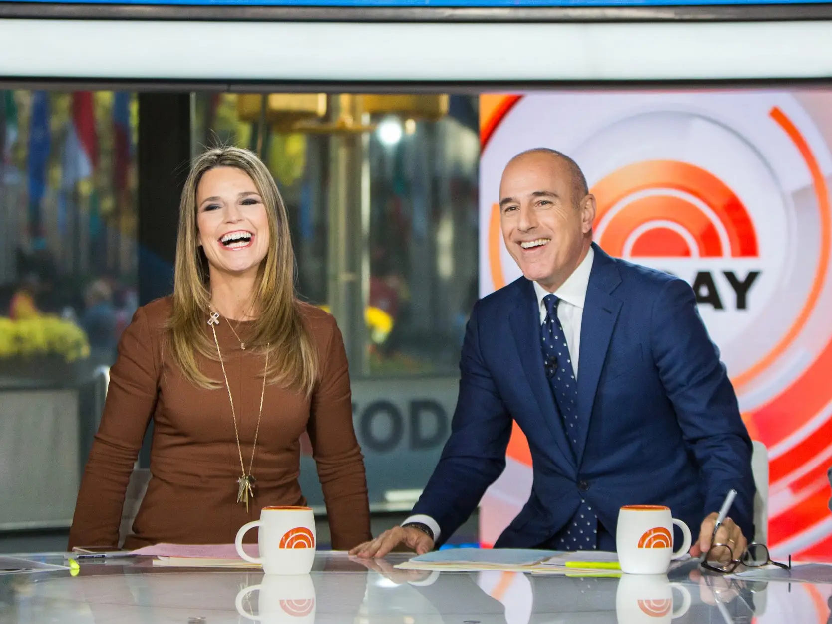 Sheinelle Jones, Savannah Guthrie, Matt Lauer and Al Roker on Friday, October 20, 2017