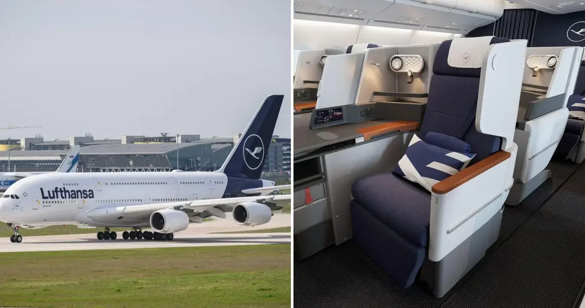 See the new business class keeping Lufthansa’s Airbus A380 competitive as deliveries of new next-generation jets slip