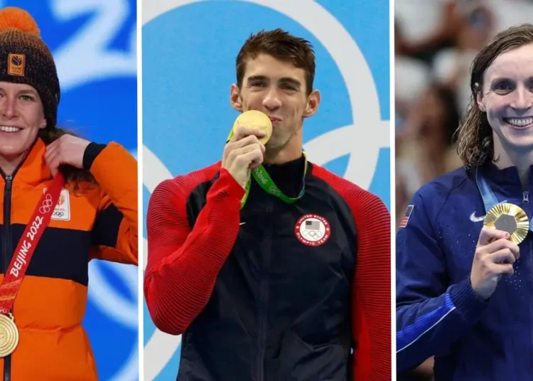 The Olympians with the most medals of all time, ranked