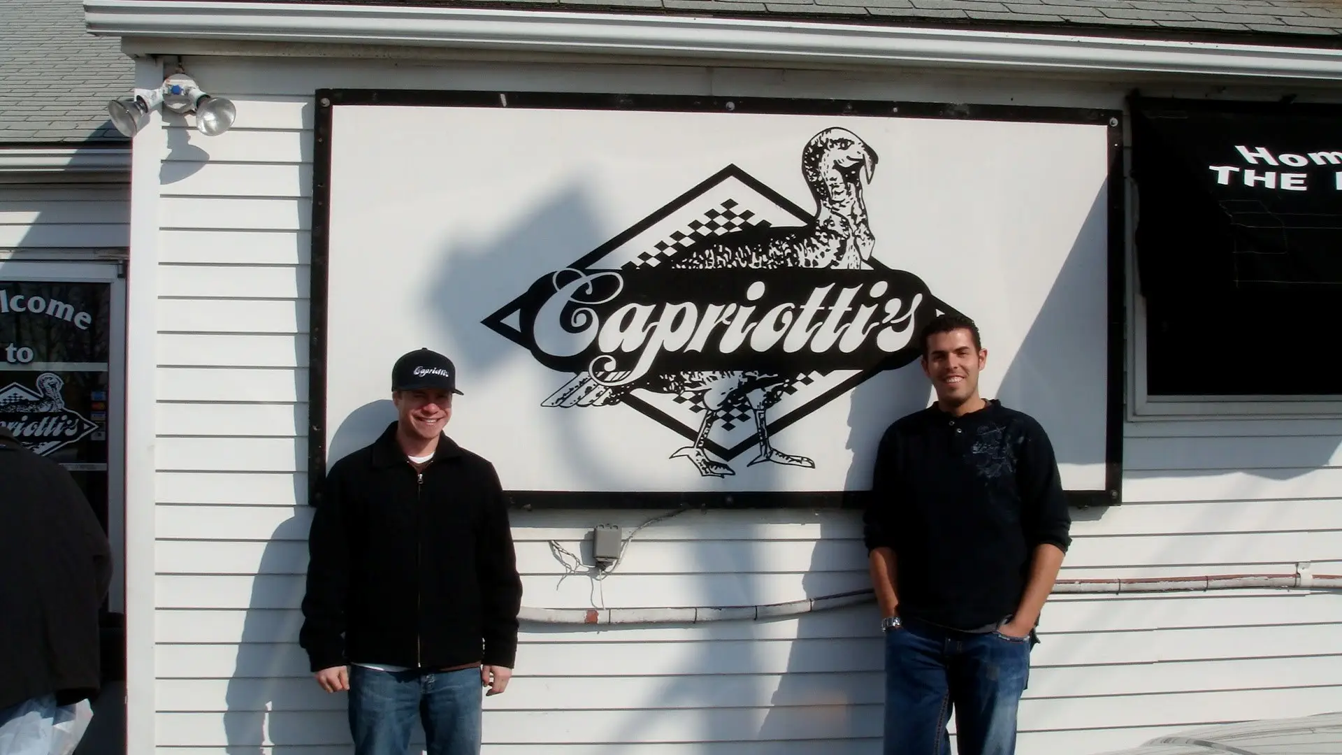 Ashley Morris and friend