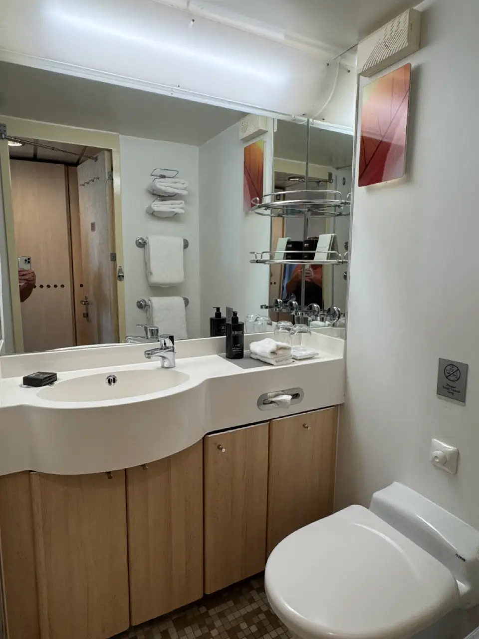Bathroom in Concierge Class room on Celebrity Constellation