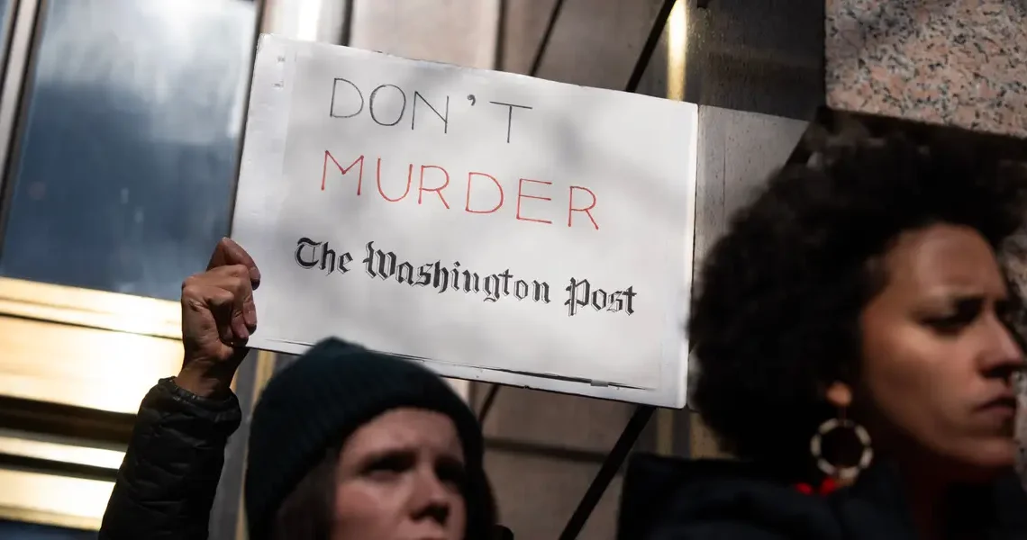 Washington Post union calls for Jeff Bezos to sell the paper after CEO resigns