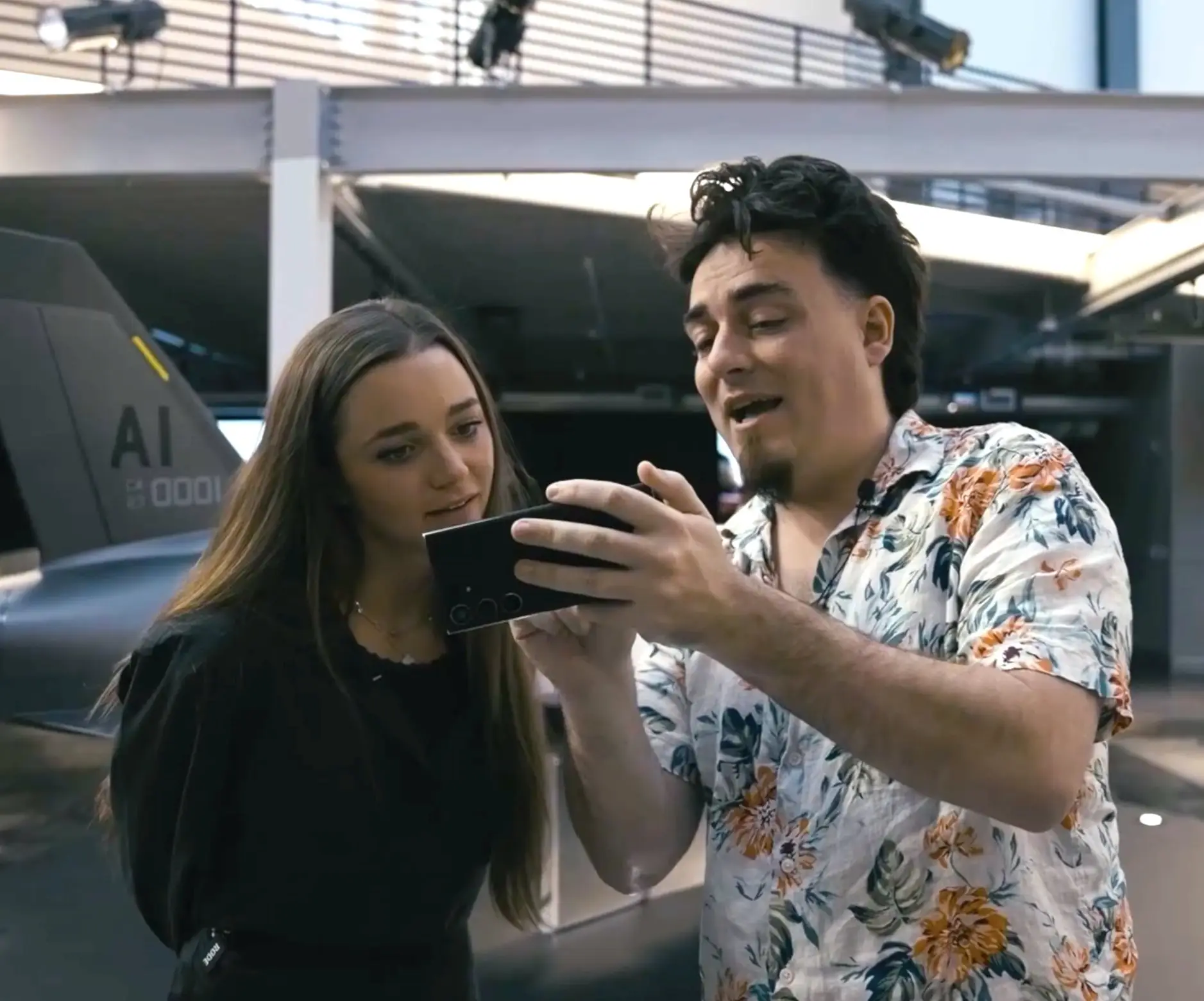 Molly O'Shea and Palmer Luckey are pictured.