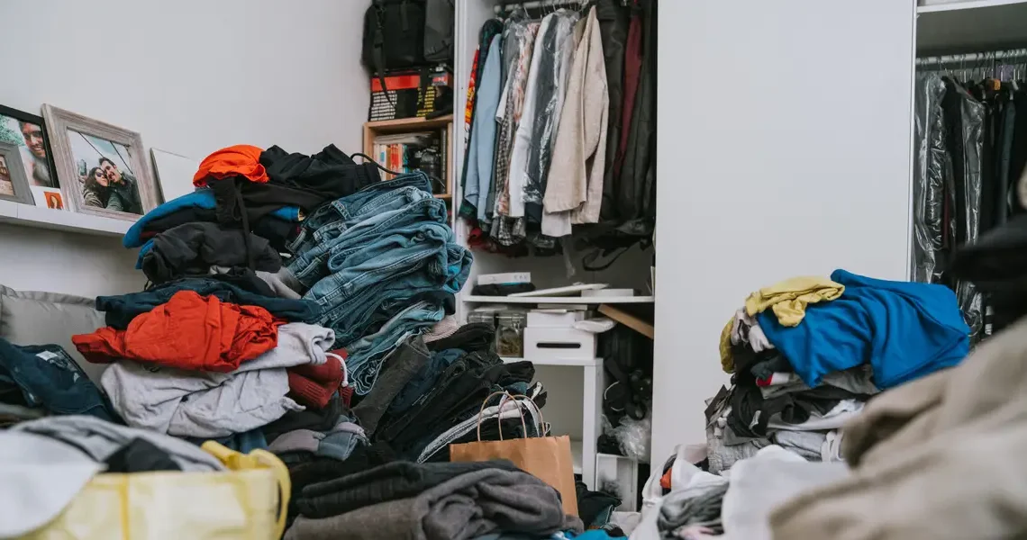 I’m helping my mom move to a small place. It has made me realize that at 46, I already have too much stuff.