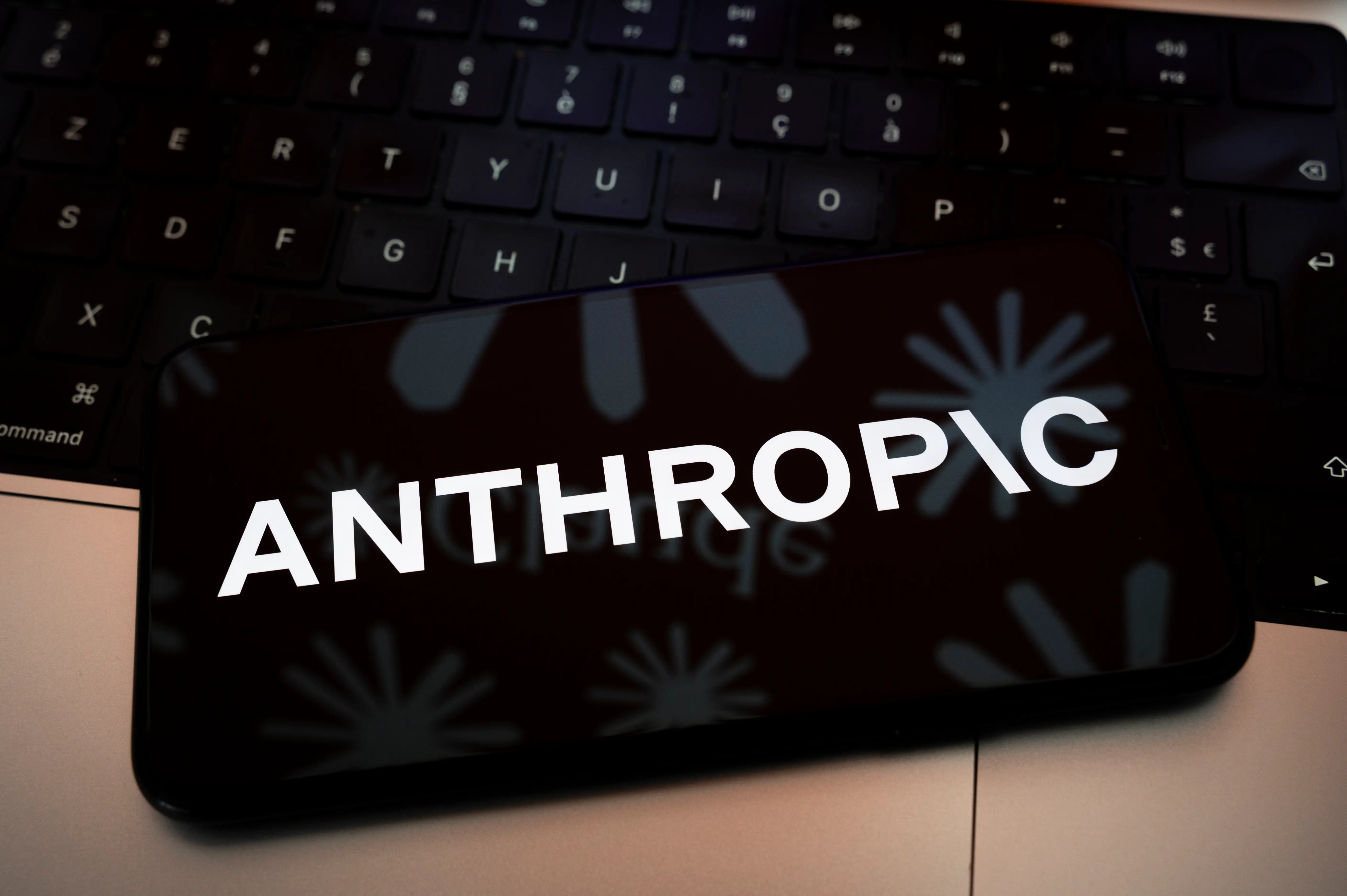 Anthropic on a smartphone screen