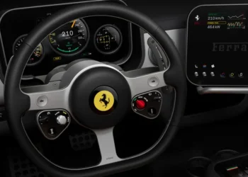 The guy who designed the iPhone helped craft the interior of Ferrari’s first EV — and it’s full of physical buttons and knobs