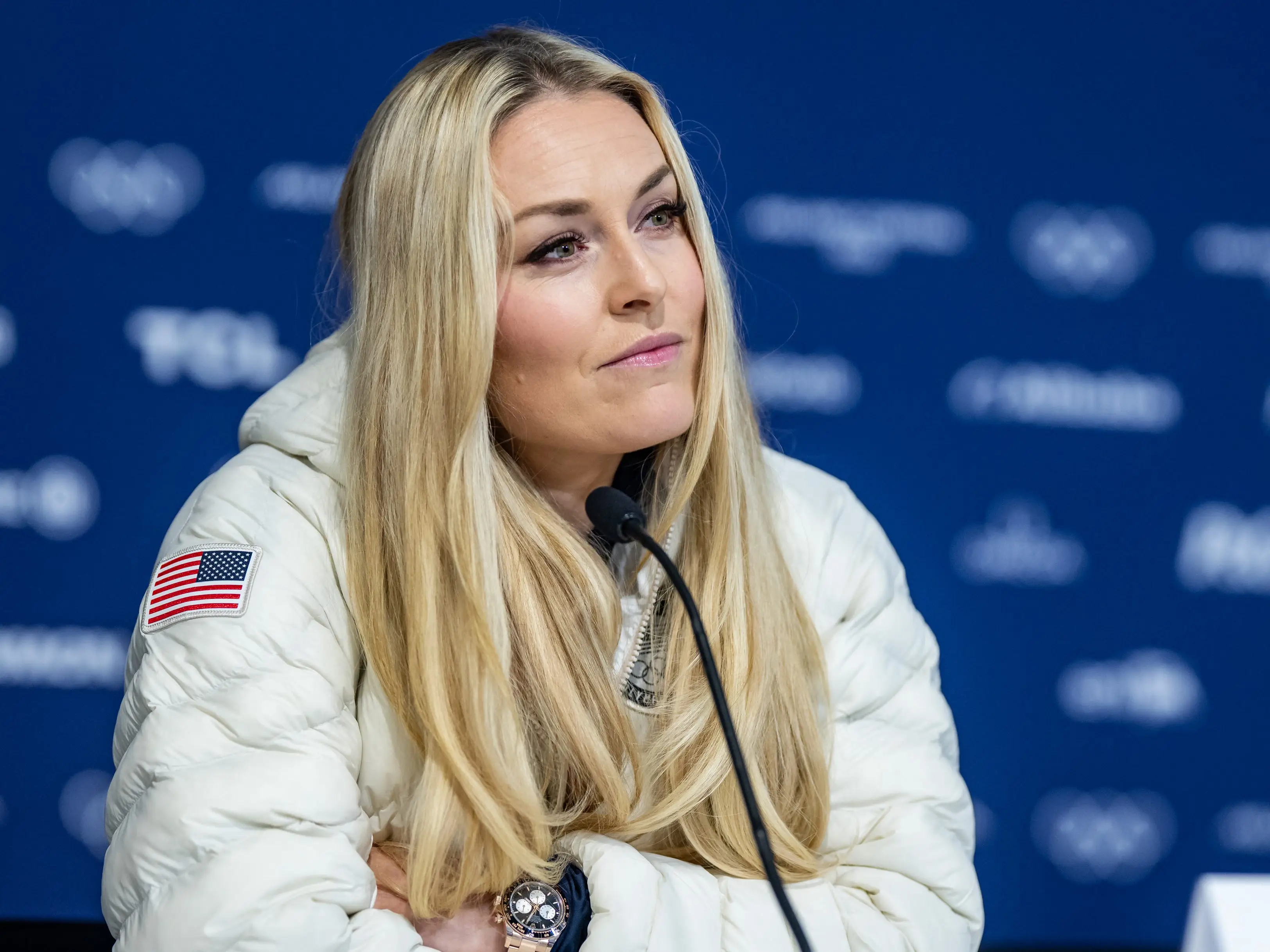 Lindsey Vonn of Team United States at the Olympics.