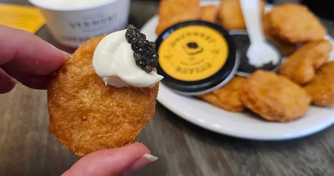 I tried McDonald’s McNugget Caviar promotion. It’s a smart brand move and made my go-to order feel fancy.