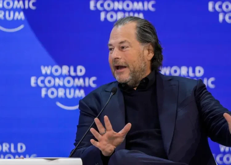 Salesforce CEO Marc Benioff made ICE jokes at an event, and some employees aren’t happy