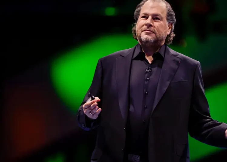 Salesforce sent emails scolding employees for ‘absence’ at a company event after its CEO joked about ICE