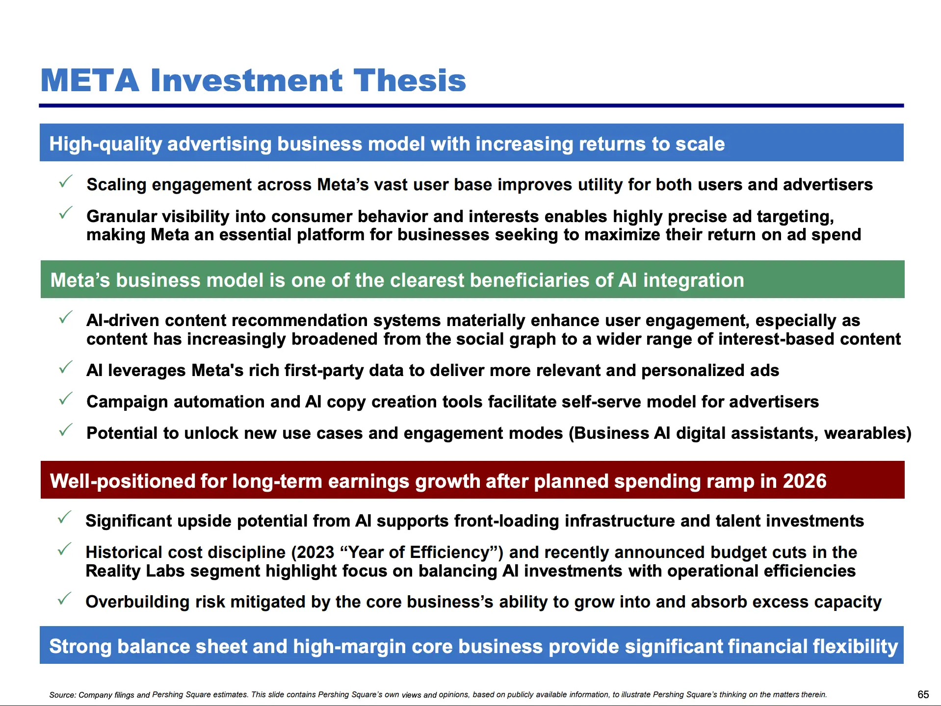 Pershing's Meta investment thesis