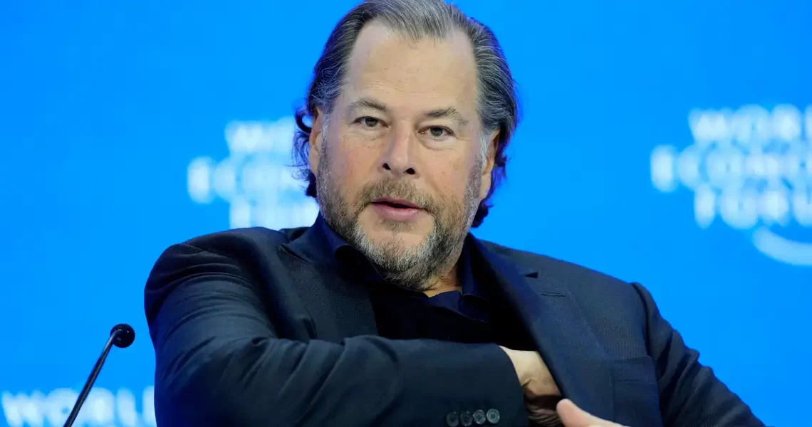 Slack’s new head just denounced Salesforce CEO Marc Benioff’s ICE jokes in internal messages