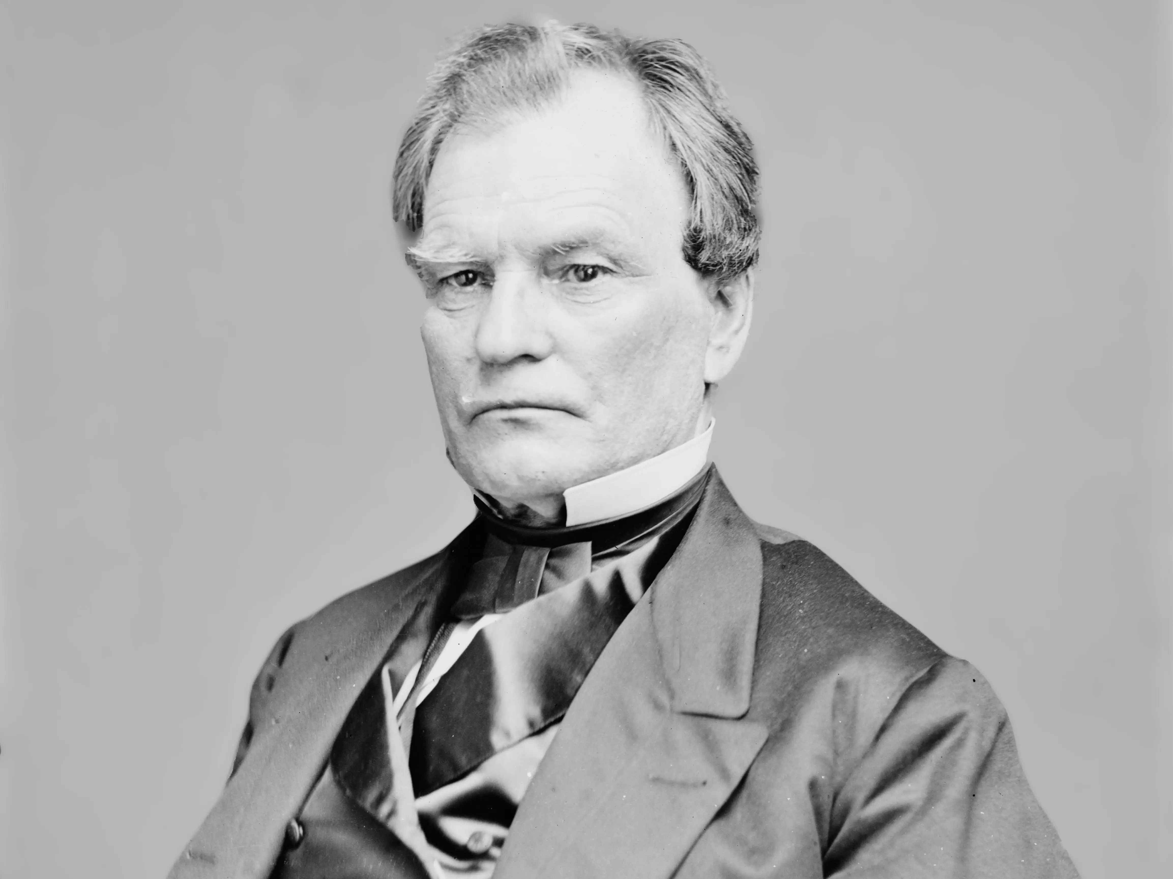 Portrait of Senator Benjamin Wade.
