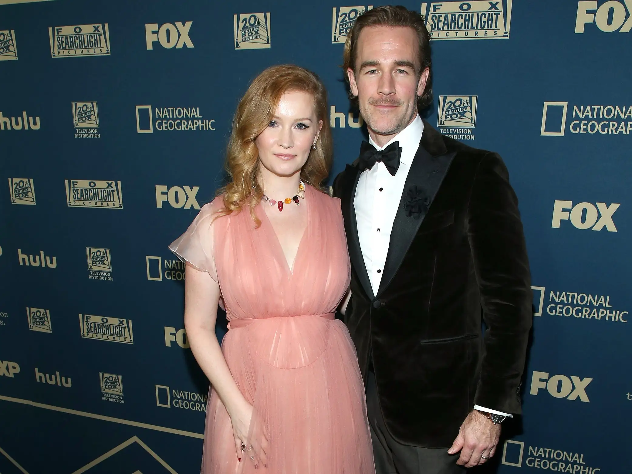 Kimberly and James Van Der Beek