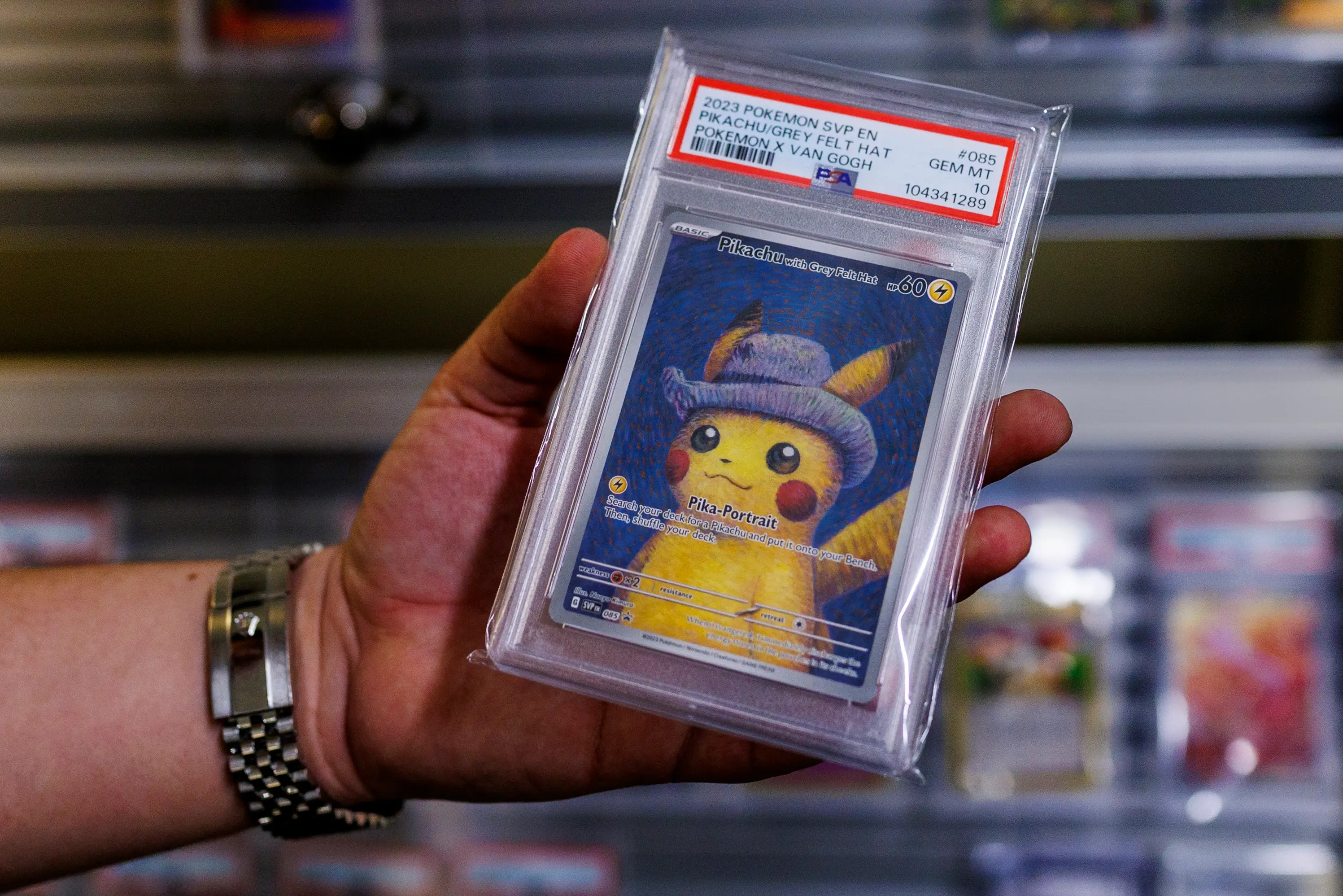 Pikachu card