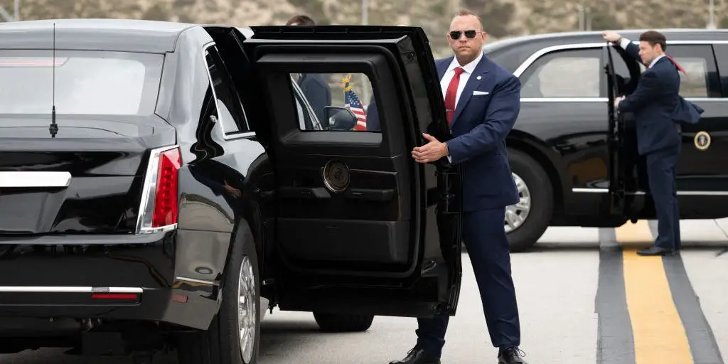 Take a look inside ‘The Beast,’ Trump’s $1.5 million bulletproof presidential limousine