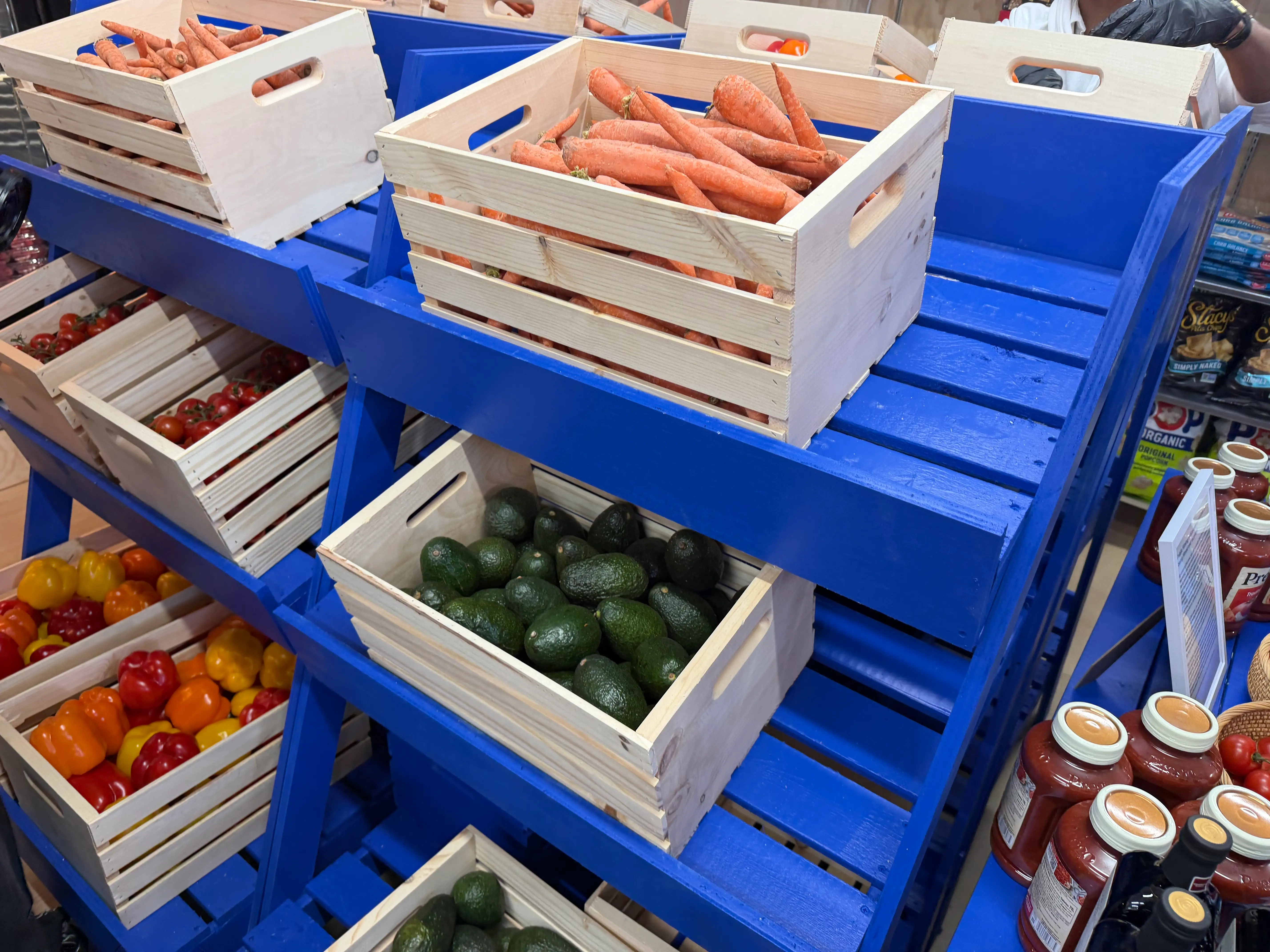 Produce is pictured at the Polymarket.