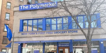I visited Polymarket’s free grocery store. It was more impressive than Kalshi’s similar stunt.