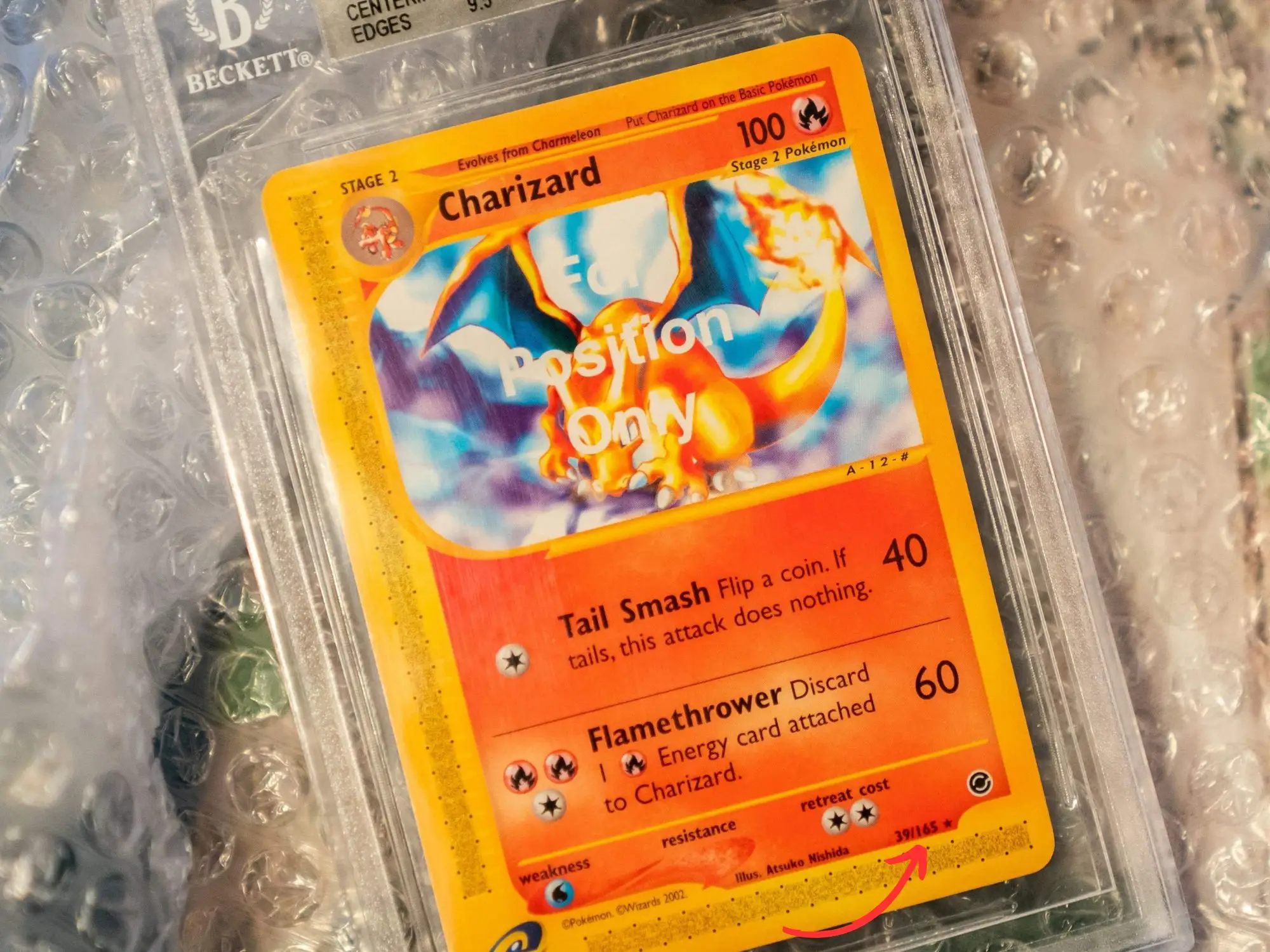 Charizard Pokémon card