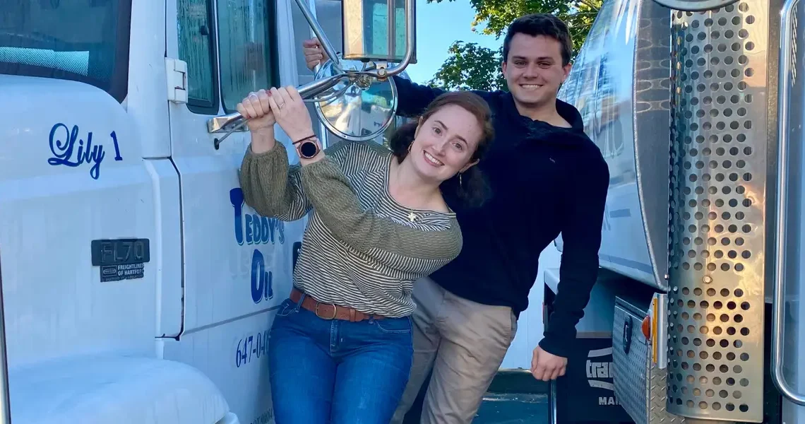 I work at my mother’s company alongside my sister. Working in the family business isn’t always easy, but I love the job security.