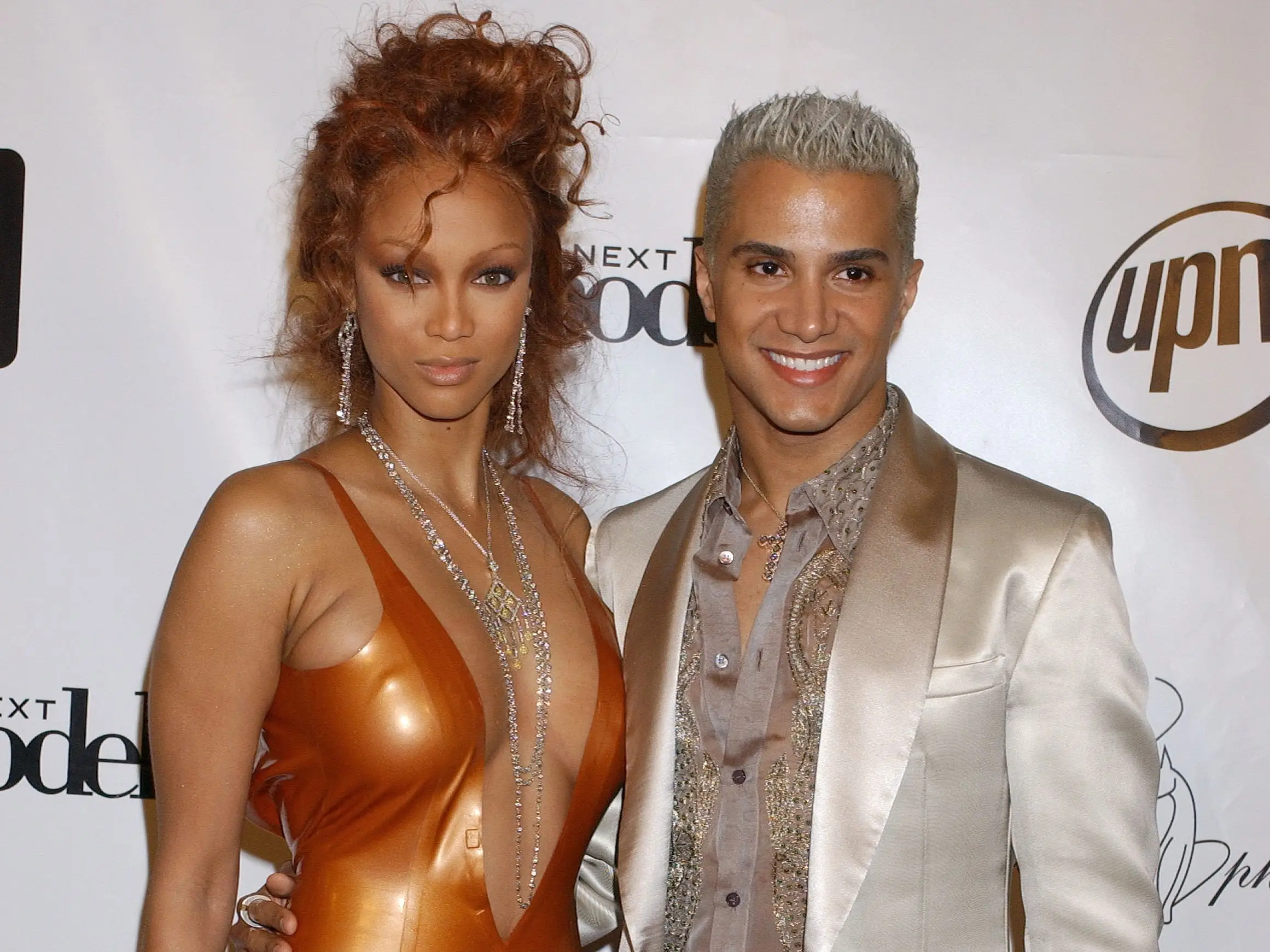 Tyra Banks and Jay Manuel at the finale party for 